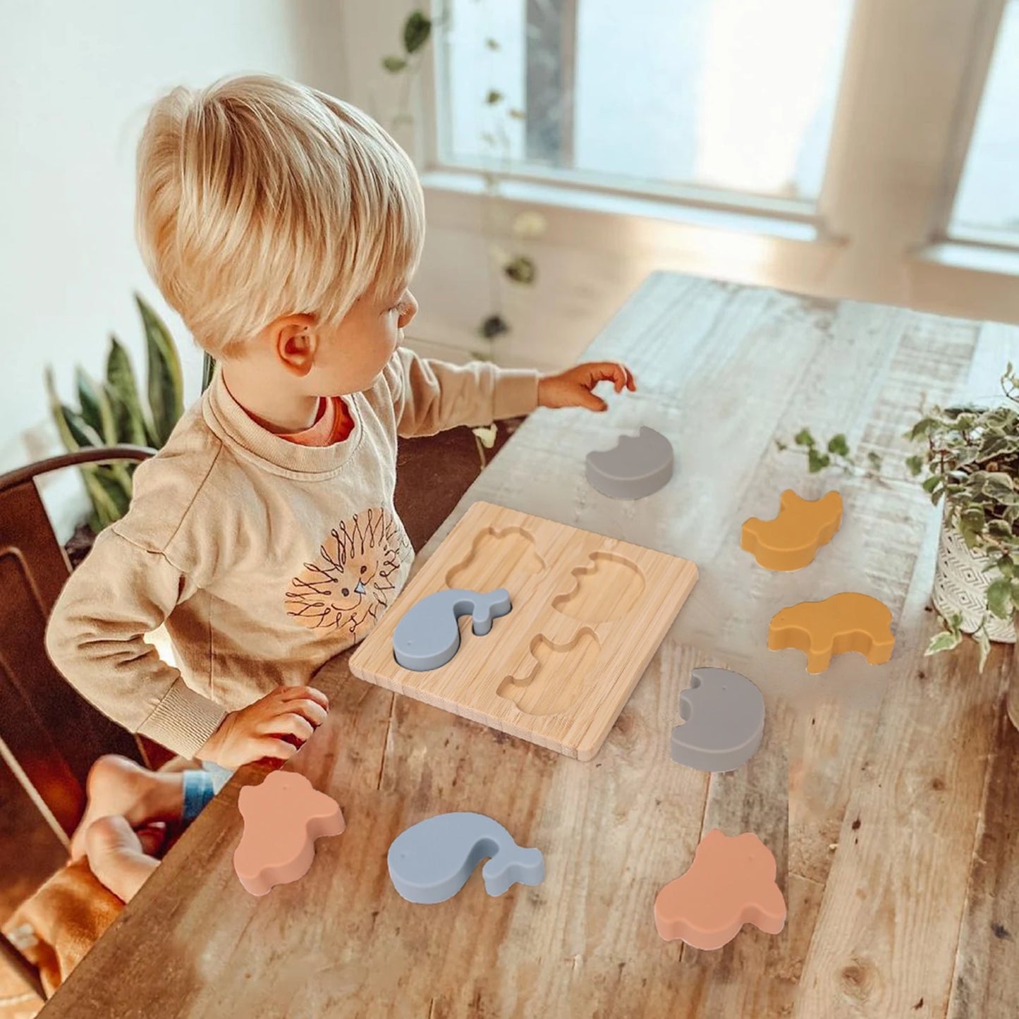 Silicone Animal Jigsaw Puzzle