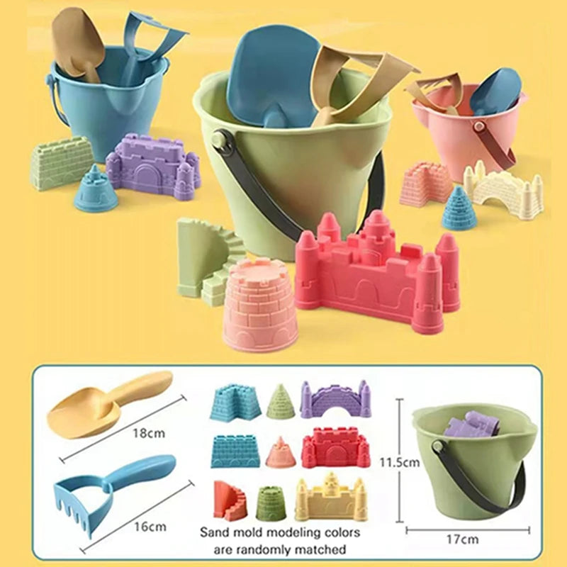 Sandcastle Building Set - Kids Beach Toys