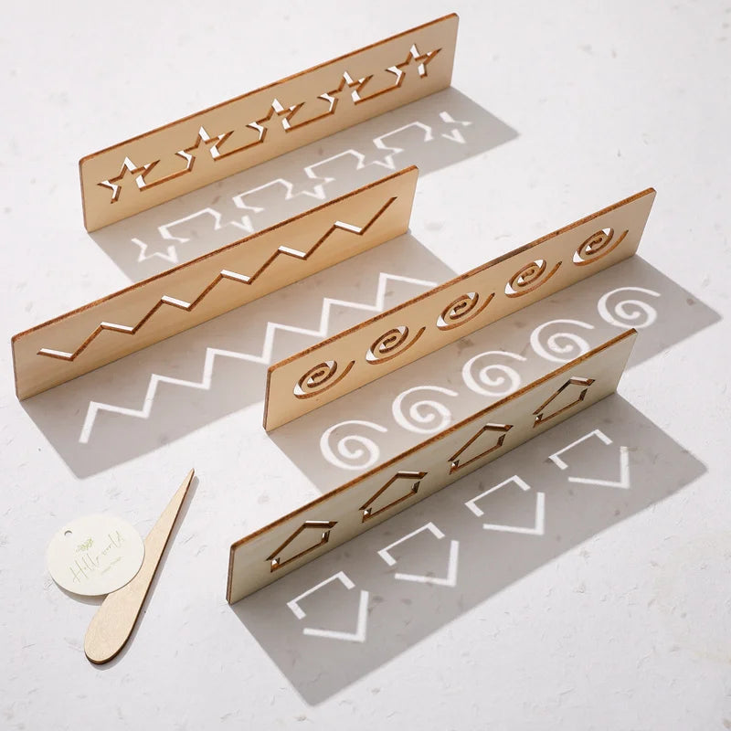 Wooden Alphabet & Number Tracing Boards – Montessori Fine Motor Toy for Kids