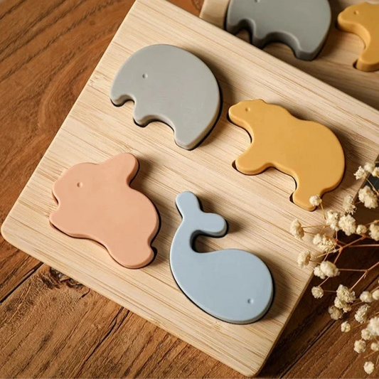 Silicone Animal Jigsaw Puzzle