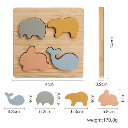 Silicone Animal Jigsaw Puzzle