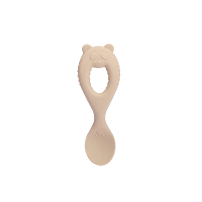 Baby Training Spoon with Teether Grip – Food-Grade Silicone Utensil for Babies