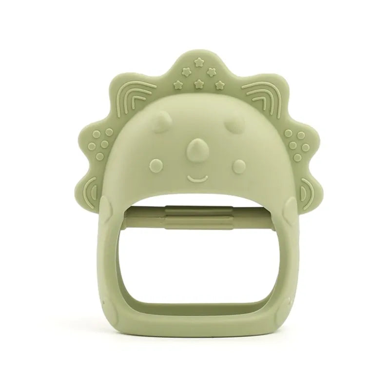 Silicone Teether for Babies – BPA-Free, Textured, Easy Grip Teething Toy