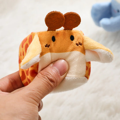 Plush Barn Toy Set with Soft Animals – Montessori Baby Learning Toy