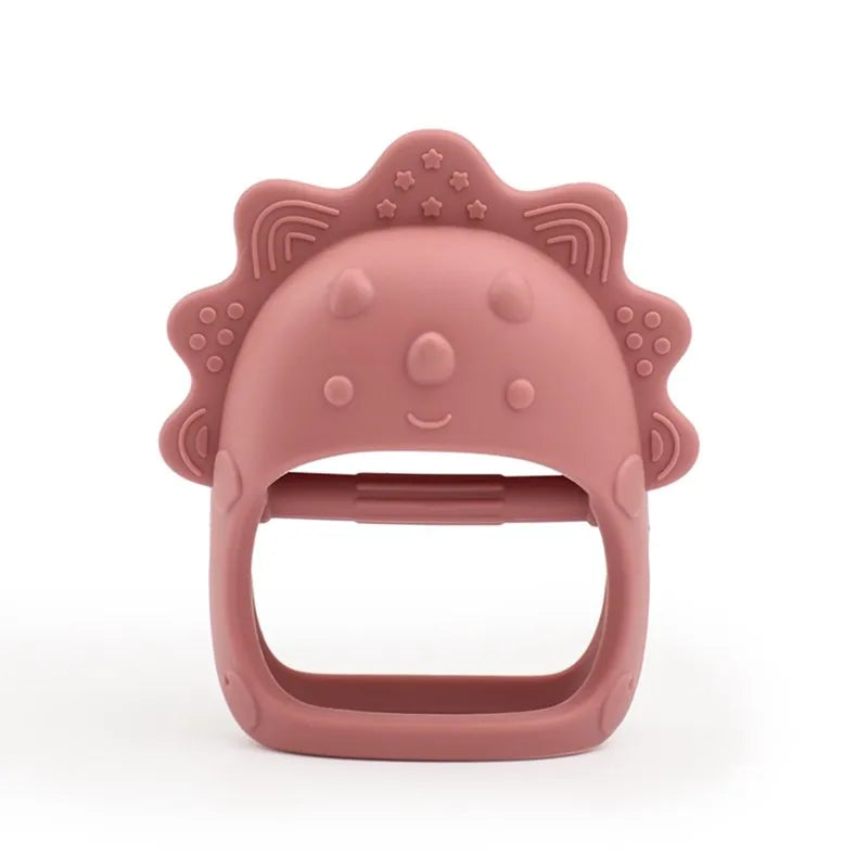 Silicone Teether for Babies – BPA-Free, Textured, Easy Grip Teething Toy