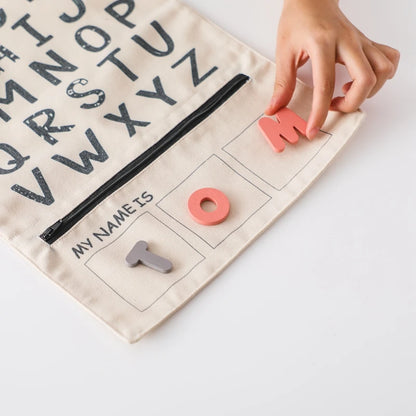 Alphabet Matching Game with Word Cards – Montessori Phonics Toy for Toddlers