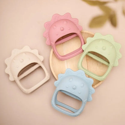 Silicone Teether for Babies – BPA-Free, Textured, Easy Grip Teething Toy