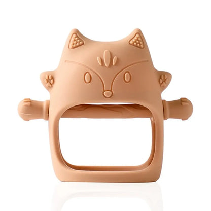 Silicone Teether for Babies – BPA-Free, Textured, Easy Grip Teething Toy
