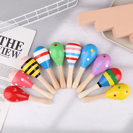 Wooden Maracas (2-Piece Set)