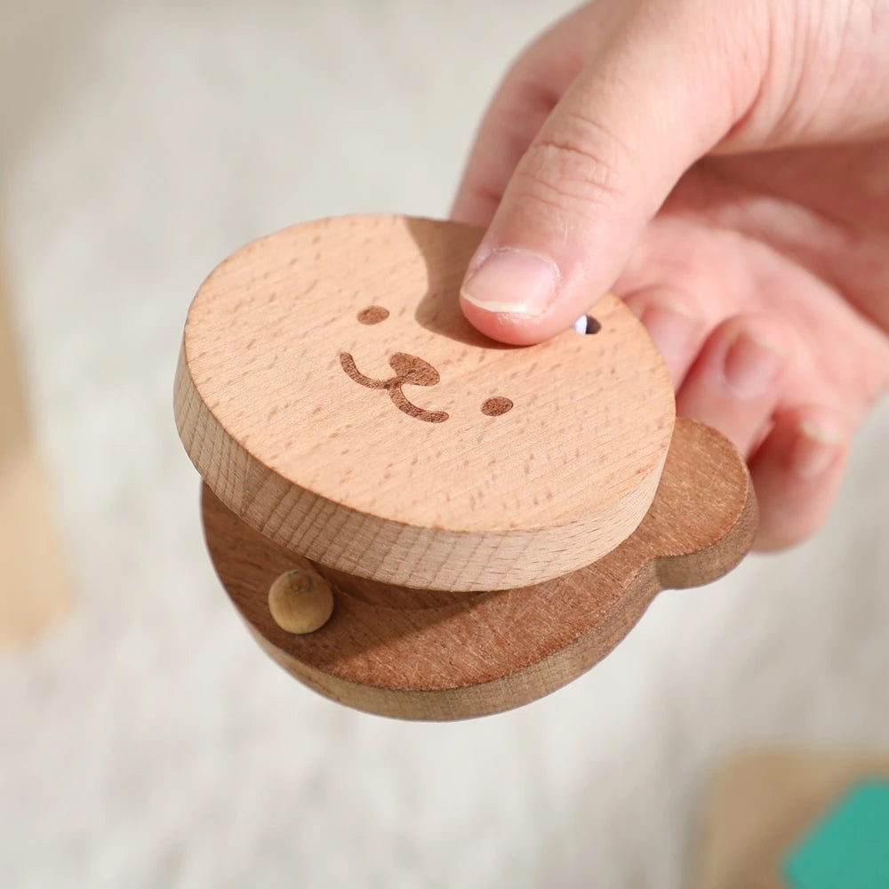 Montessori Wooden Activity Box for 9–12 Months – Educational Baby Toy Set