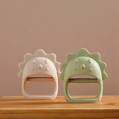 Silicone Teether for Babies – BPA-Free, Textured, Easy Grip Teething Toy