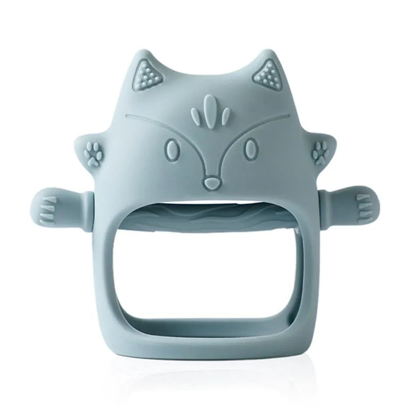 Silicone Teether for Babies – BPA-Free, Textured, Easy Grip Teething Toy