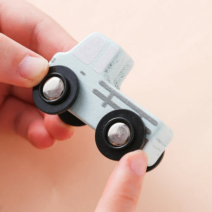 3D Montessori Wooden Vehicle Puzzle