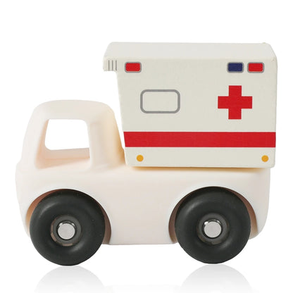 Montessori Toddler Trucks – Silicone Vehicles with Mix & Match Carriages