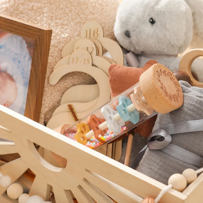 Wooden Rainmaker Toy – Montessori Sensory Shaker for Babies & Toddlers