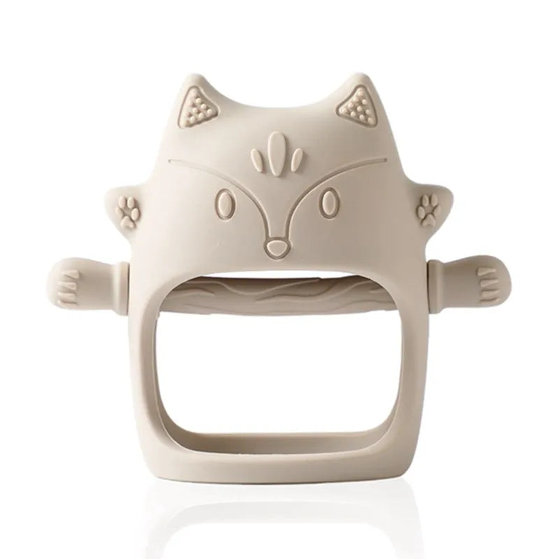 Silicone Teether for Babies – BPA-Free, Textured, Easy Grip Teething Toy